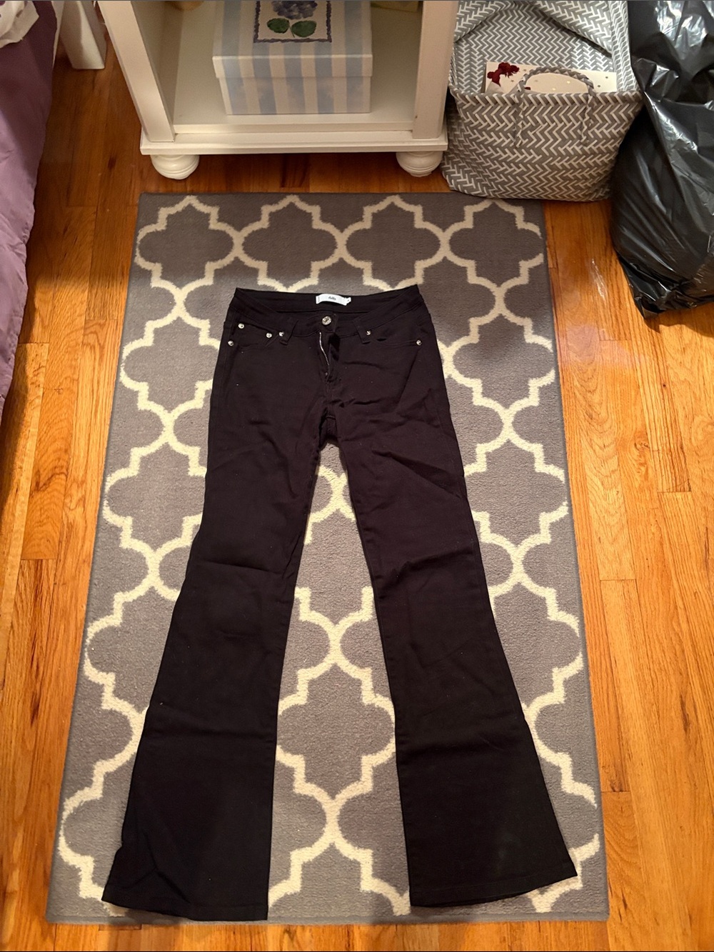 Black Flared Women's Pants